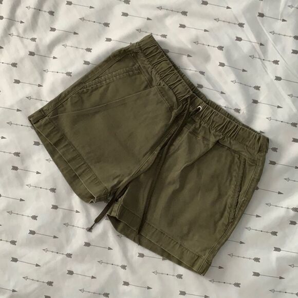 Olive Shorts - Picture 3 of 6